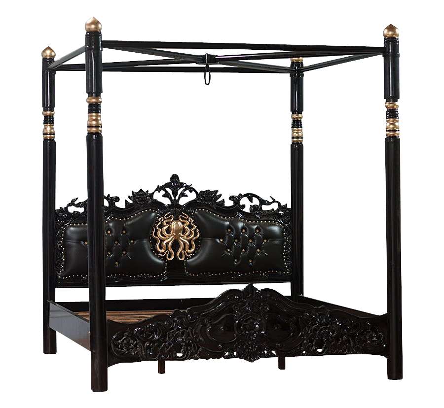 Kraken Bed (Metal/Wood version)